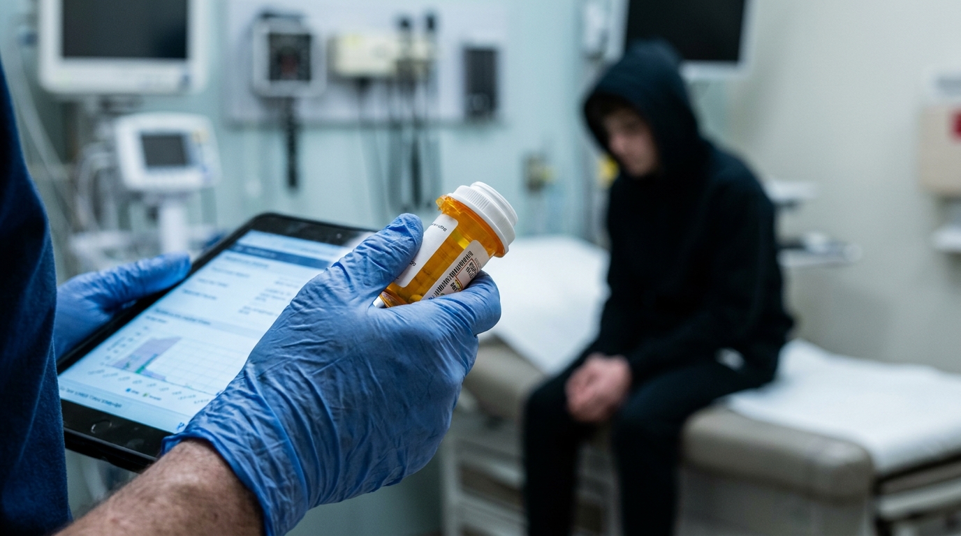 Adolescent Opioid Harms Double Despite Reduced Emergency Department Prescribing