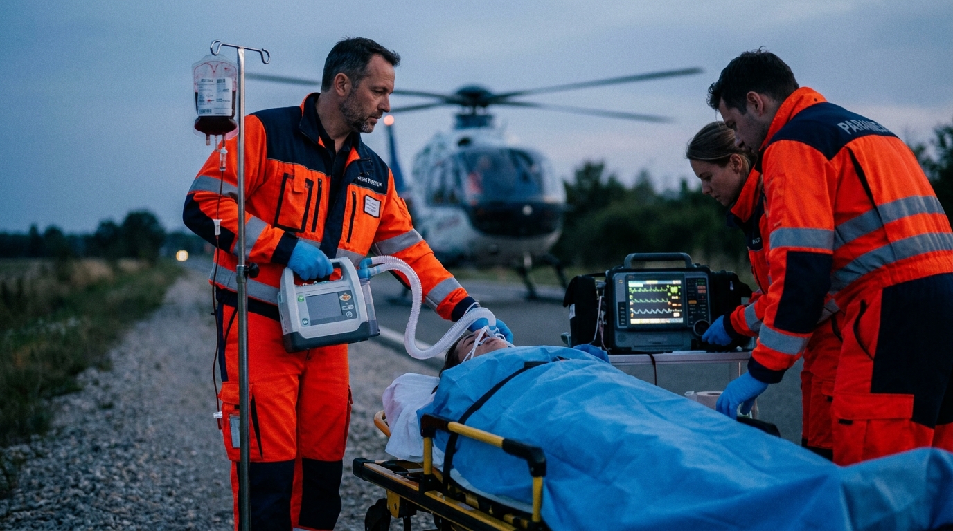 Advanced Pre-hospital Procedures Increase Scene Time by 41 Percent