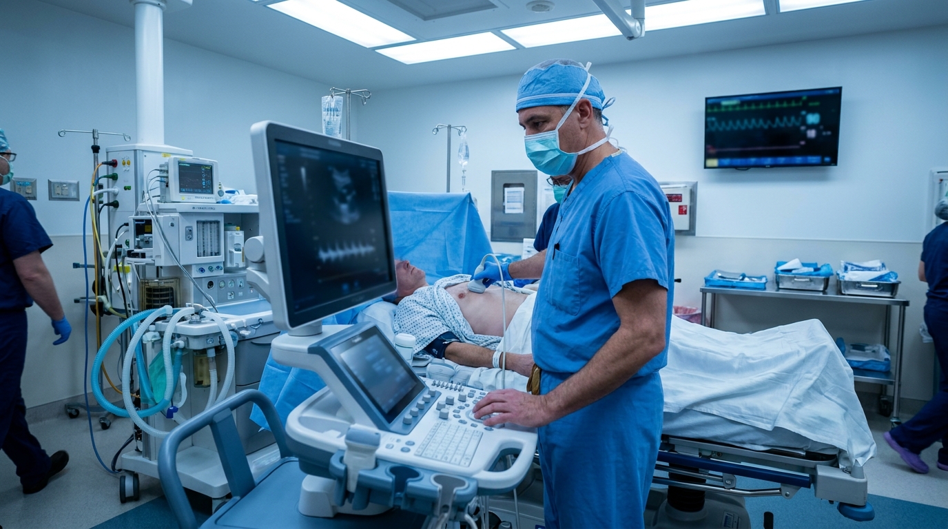 Automated Software Matches Clinician Accuracy in Peri-operative Echocardiography