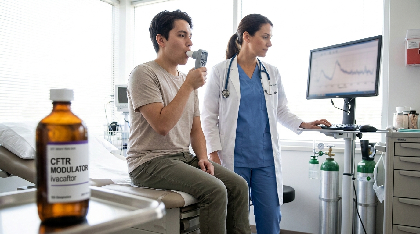 CFTR Modulators Reduce 8-Year Mortality Risk by 7.2% in Cystic Fibrosis