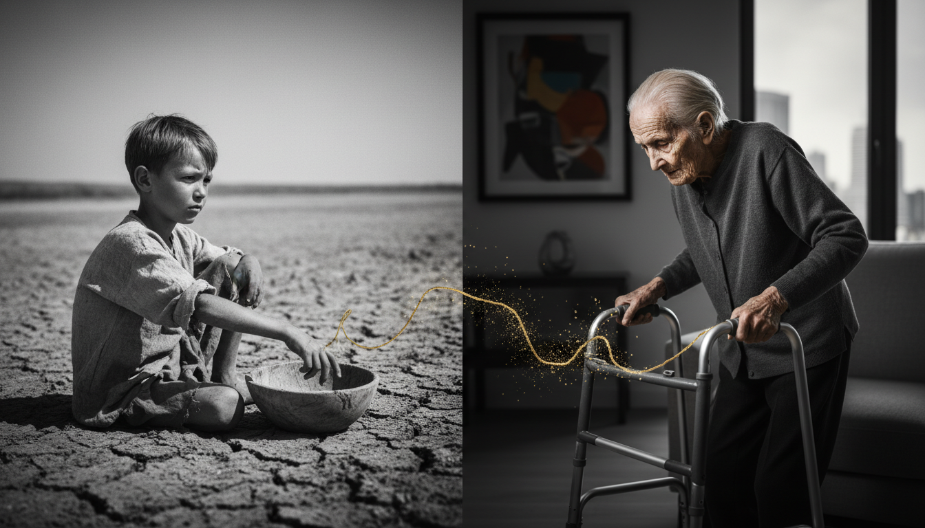 Early Famine Exposure Linked to Accelerated Functional Decline in Older Adults