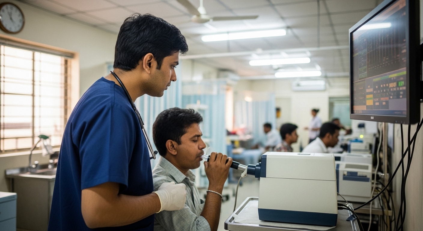 Extra-Pulmonary TB Linked to Persistent Lung Function Deficits