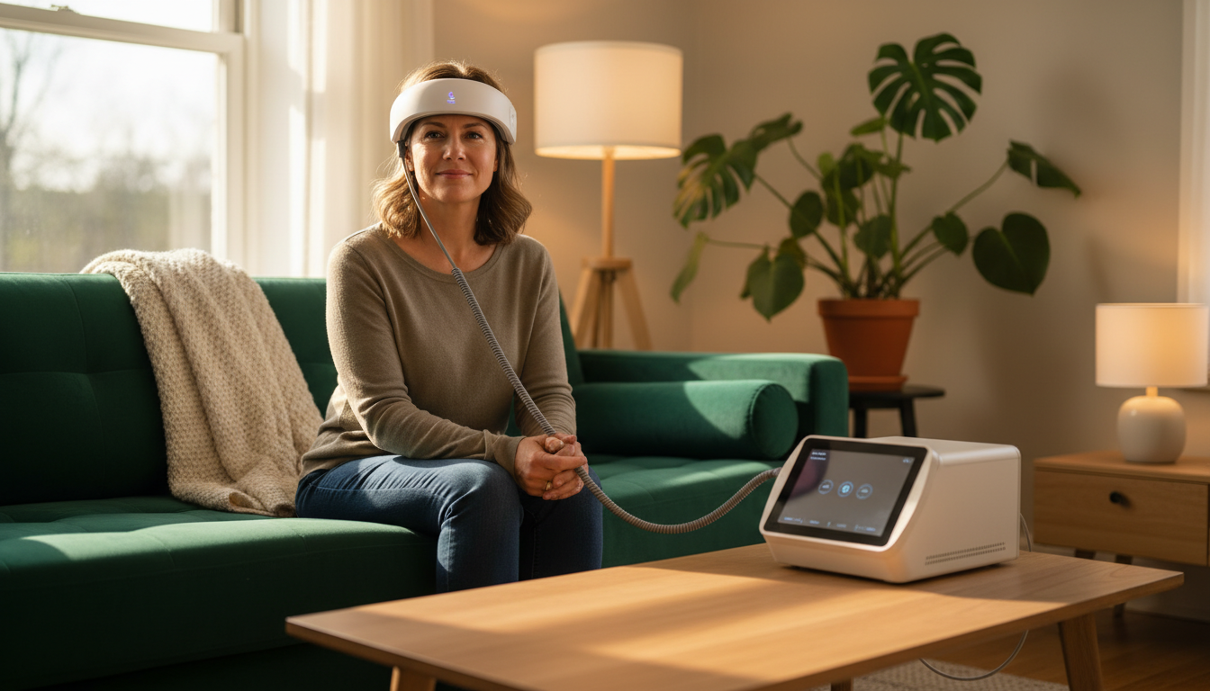 Home-Based Accelerated TMS Proves Feasible for Major Depression