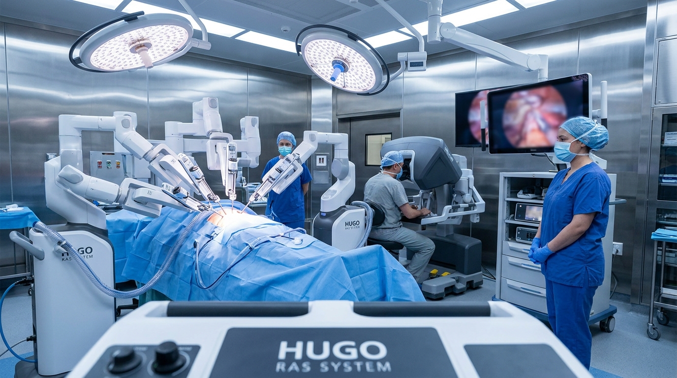 Hugo Robotic System Achieves High Success in US Hernia Repair Trial