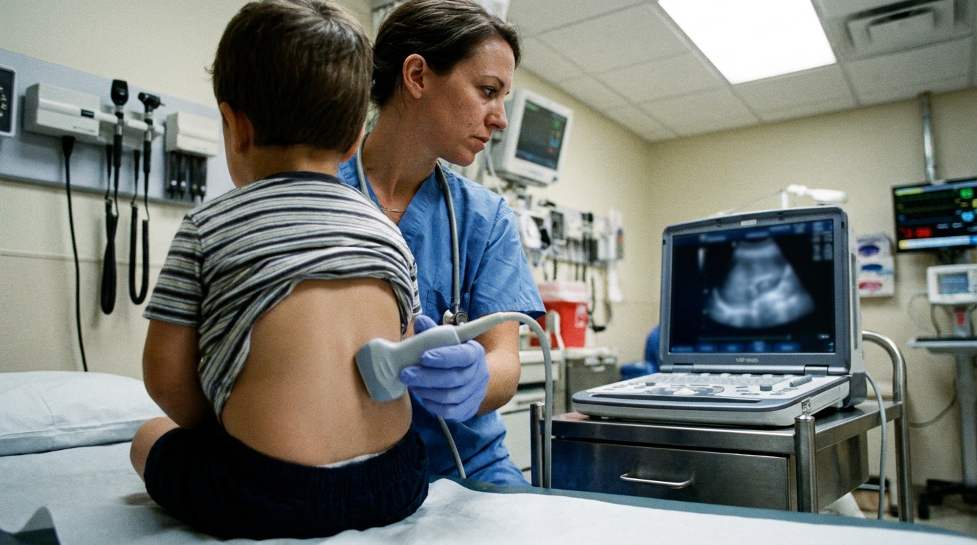 Lung Ultrasound Reaches 94% Sensitivity for Pediatric Pneumonia Diagnosis