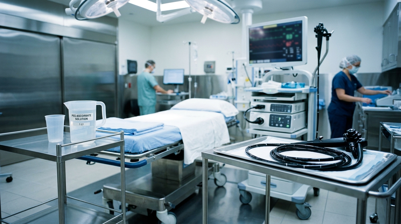 One-Liter PEG-Ascorbate Improves High-Quality Inpatient Bowel Cleansing