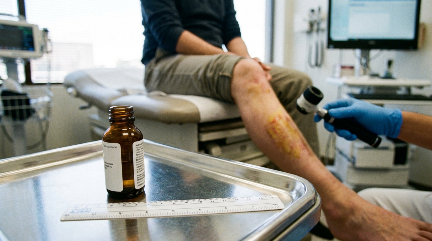 Oral PCS499 Improves Skin Activity and Ulcer Healing in Necrobiosis Lipoidica