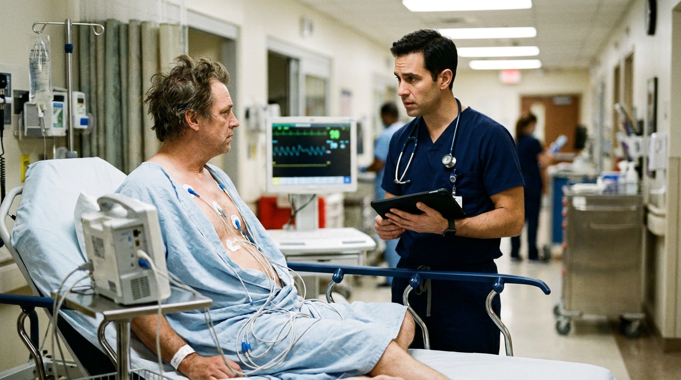Peer Feedback Reduces Chest Pain Admissions Among High-Admitting Clinicians