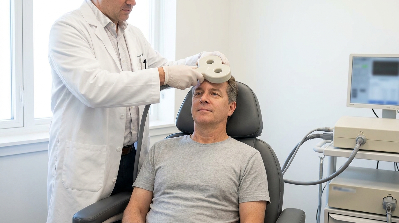 Prefrontal Stimulation Amplifies Placebo Mood Response in Depression