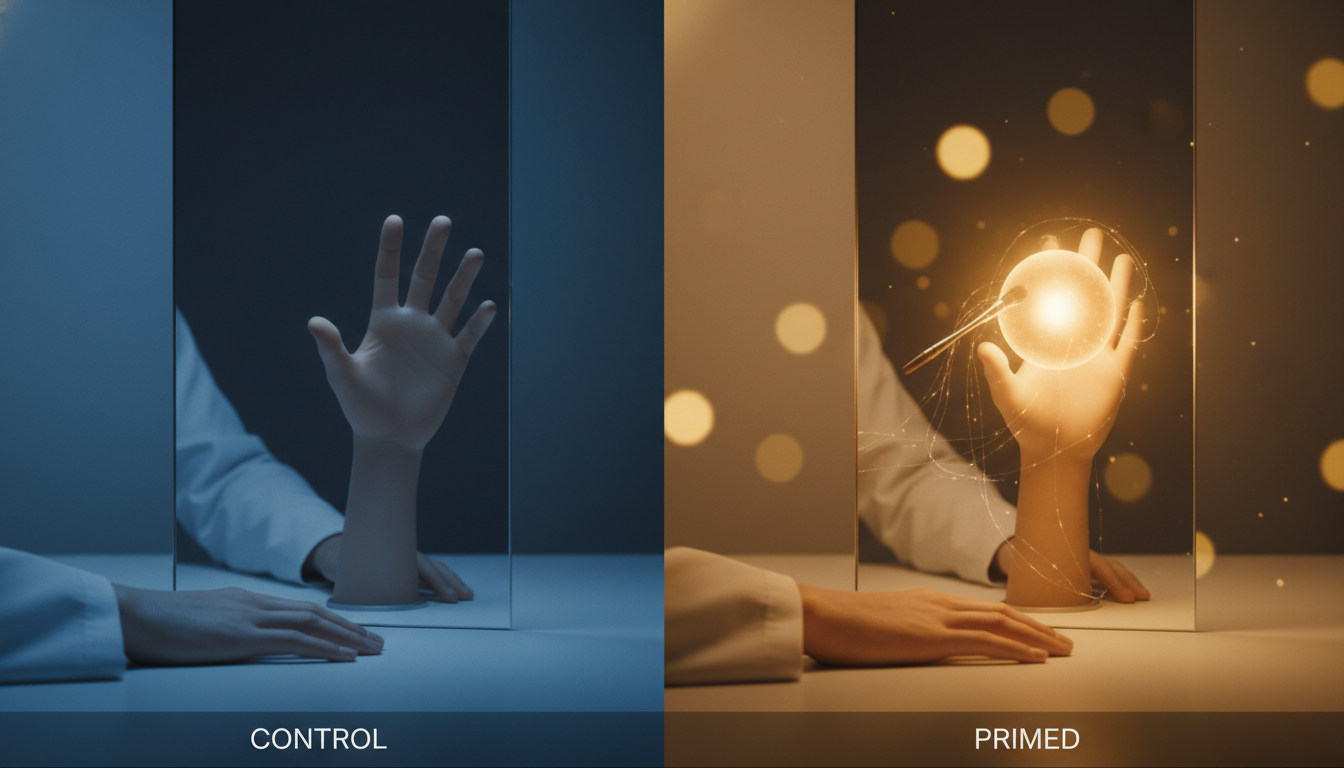 Priming Techniques Increase Embodiment During Mirror Visual Feedback