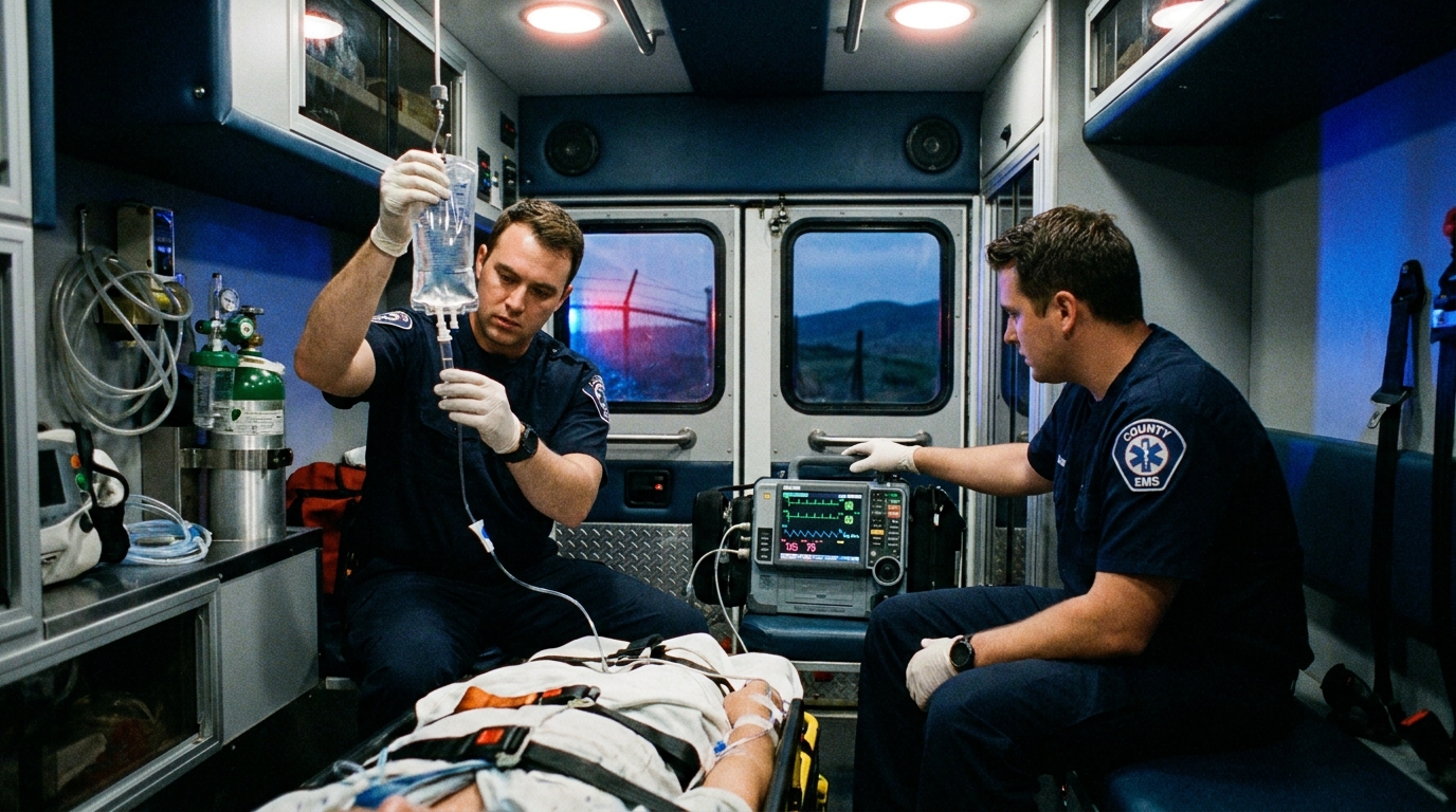 Rural Detention Centers Drive High-Acuity EMS Volume and Long-Distance Transfers
