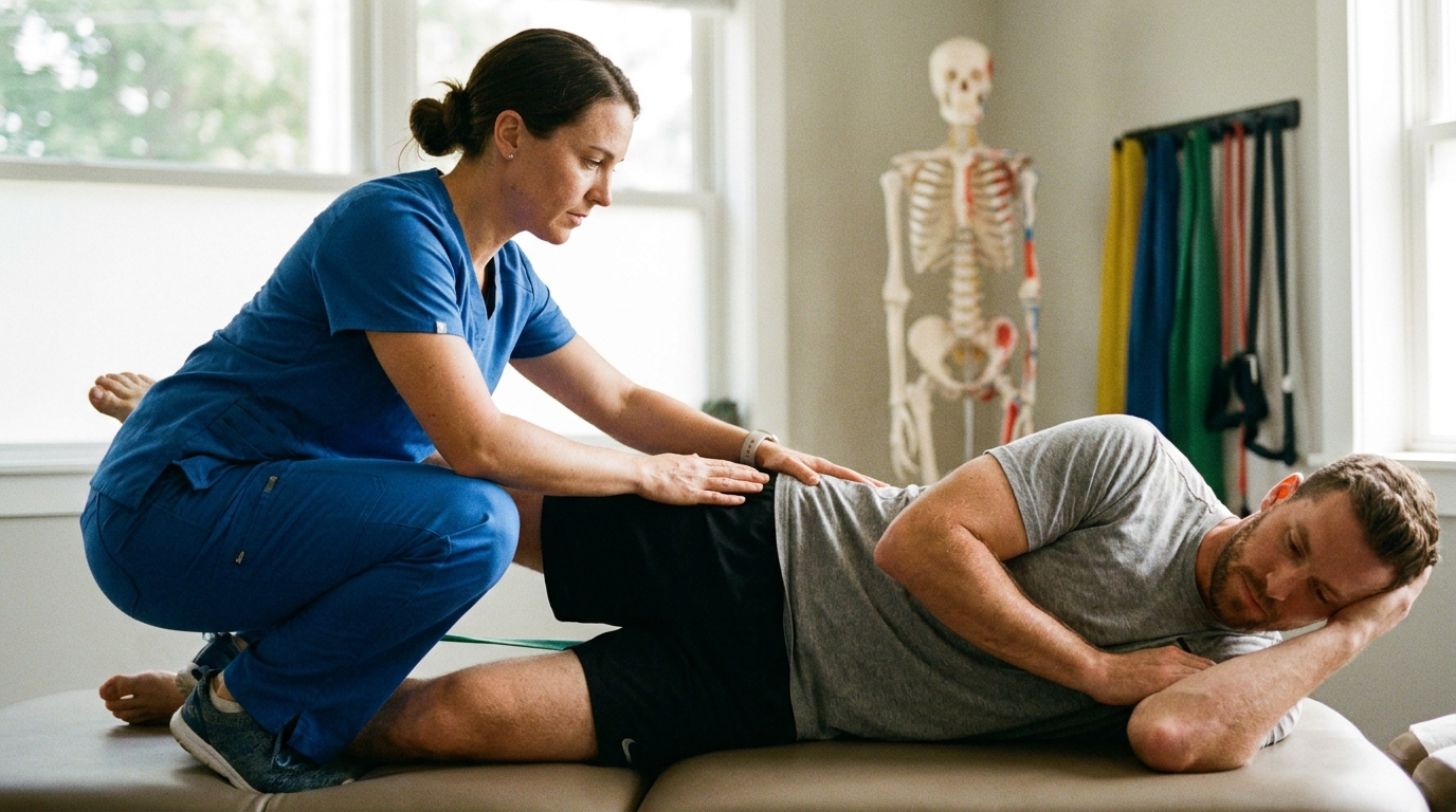 Strengthening and Stretching Yield Similar Quality of Life Gains in Hip Impingement